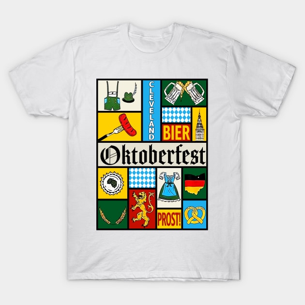 Prost! Beer Pretzel Lover Oktoberfest Festival 2023 Drinking T-Shirt by JennyArtist